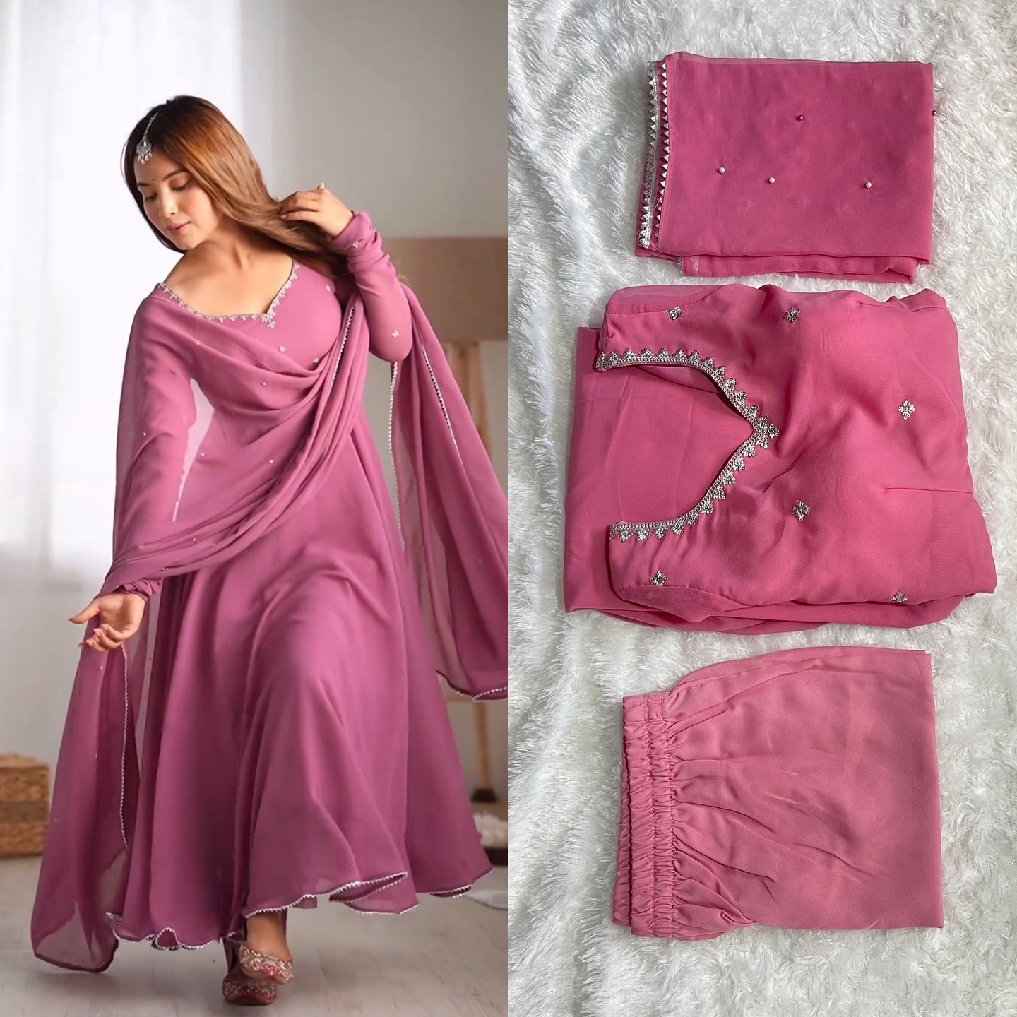 Nandini Soft Georgette Suit Set