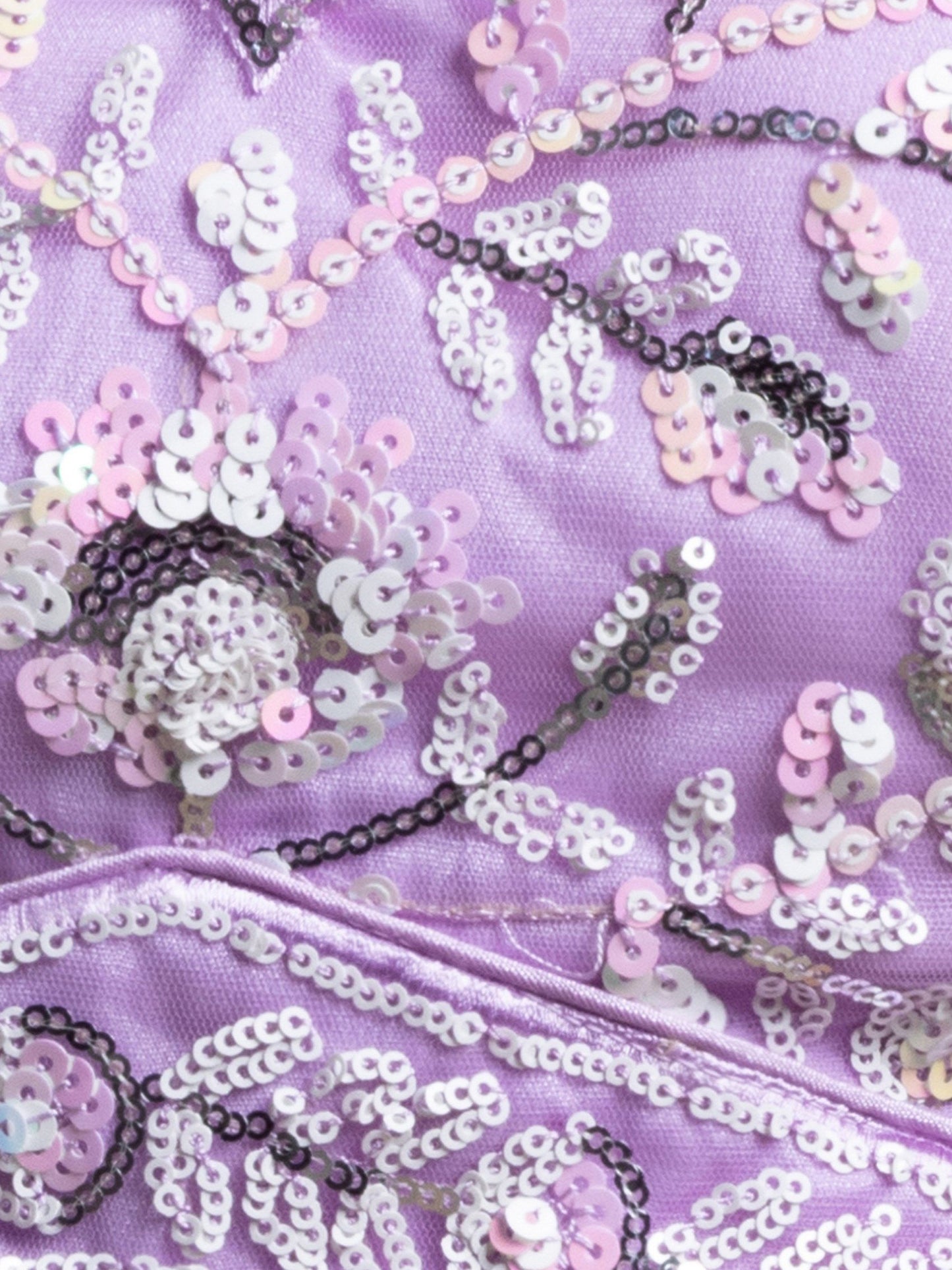 Mokshitha Lavender Soft Net Embroidered Lehenga Choli
