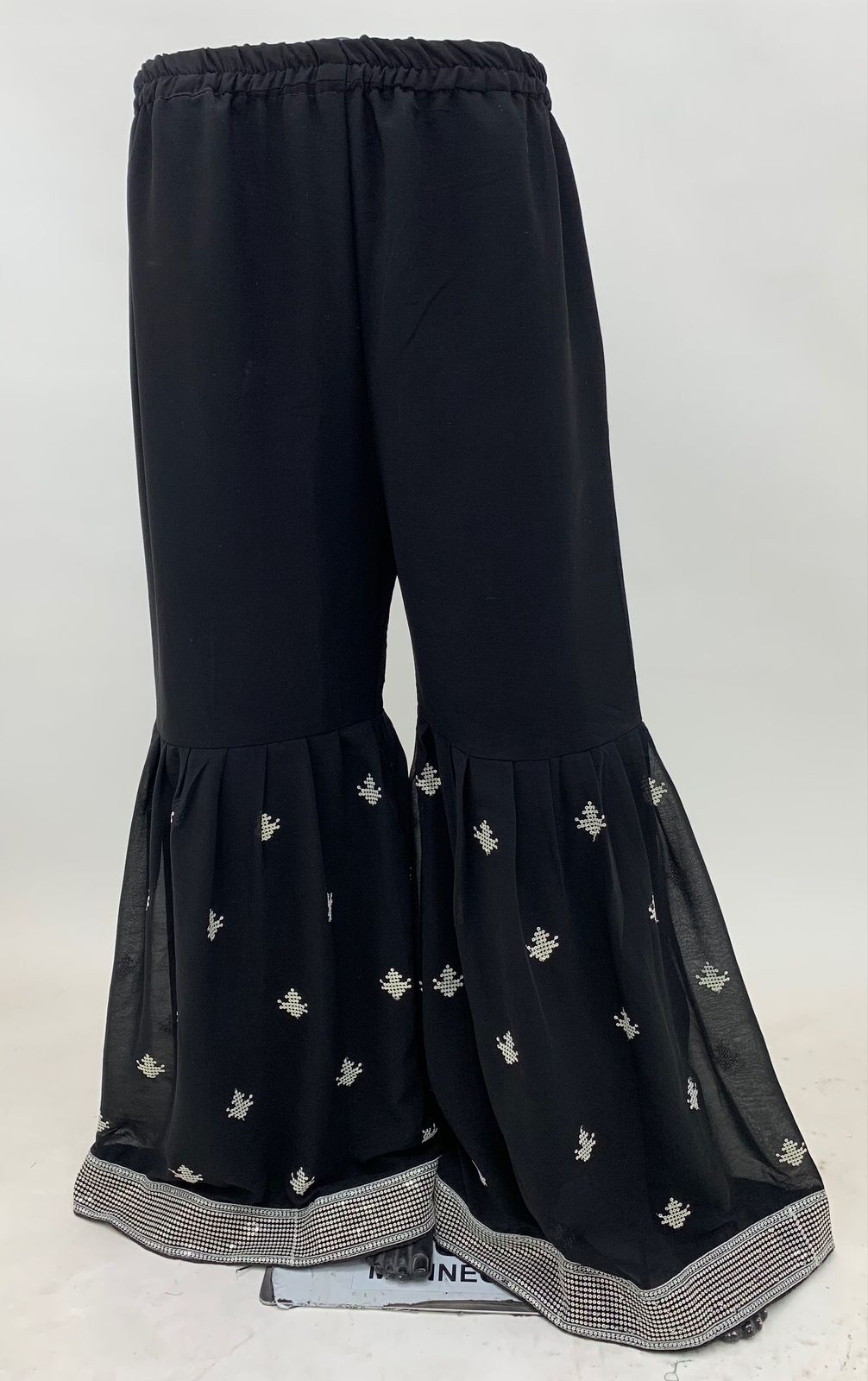 Black Magic Stunning Embroidered Georgette Suit Set