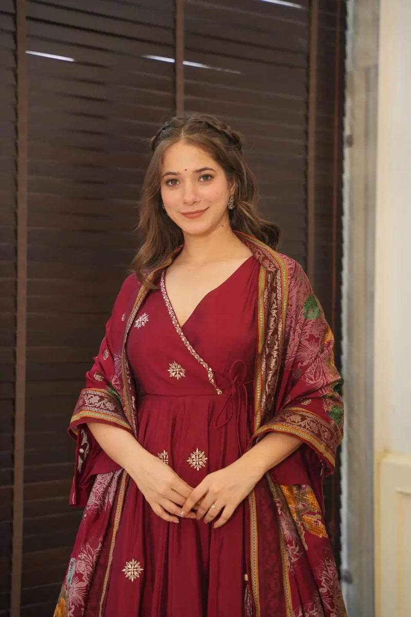 Noorika Pure Cotton Kurta Set with Organza Dupatta