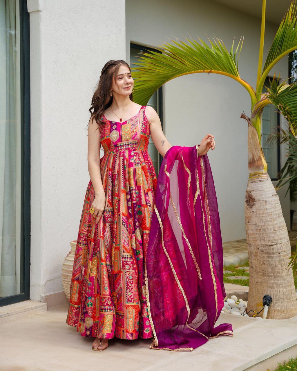 Royal Elegance Anarkali Gown She Couture Royal Elegance Anarkali Gown She Couture