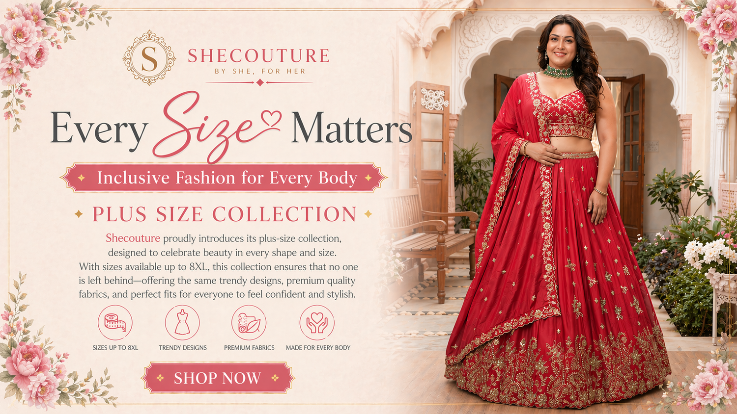 Plus Size Lehengha Choli