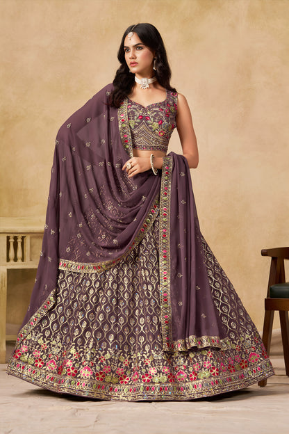 Prisha Light Purple Designer Lehenga Choli