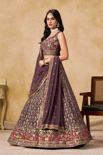 Prisha Light Purple Designer Lehenga Choli