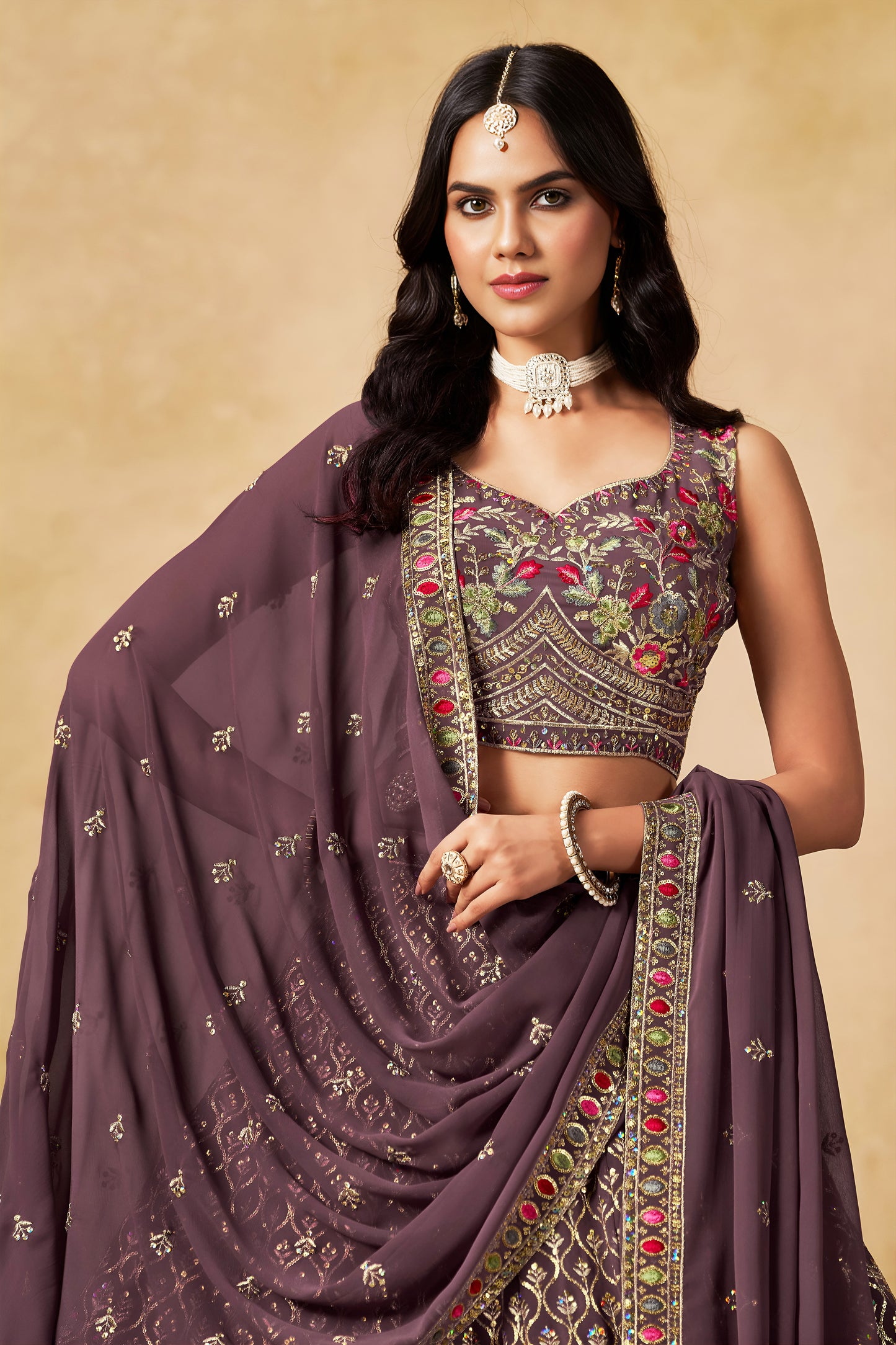 Prisha Light Purple Designer Lehenga Choli