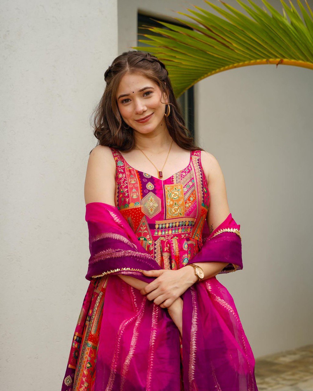 Royal Elegance Anarkali Gown