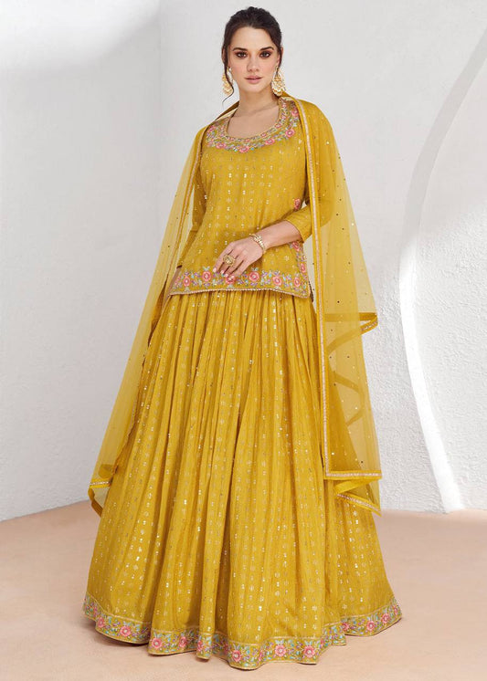 Sovereign Elegance Embroidered Ensemble