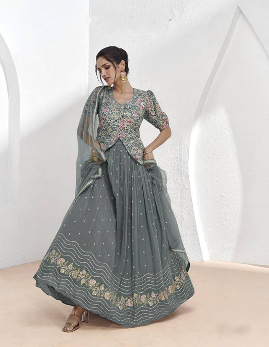 Divine Grace Georgette Attire